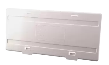 Cobertura de inverno para grelha universal Reiss com superfície 360x165 mm para caravanas, autocaravanas e autocaravanas. Cor bege.