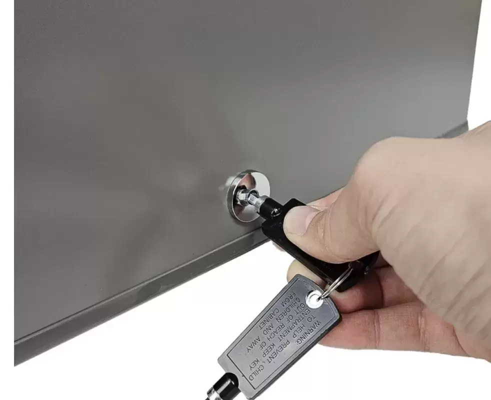 Frigorífico nevera compresor Gelid R91 a 12V y 24V, 91 litros con congelador para instalación bajo encimeras de caravanas, autocaravanas y camper.