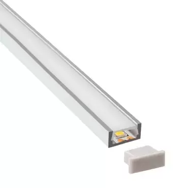Perfil de alumínio Led light 12V 50 CM para caravanas, autocaravanas e autocaravanas.