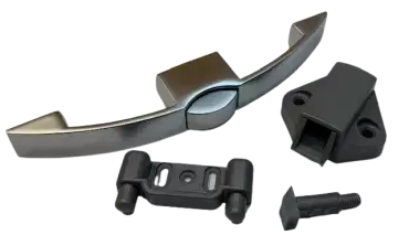 Fechamento alongado completo para portas de armários de caravanas, autocaravanas e autocaravanas.