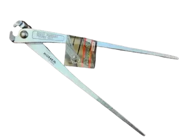 Pinças ROHER cromadas de alta qualidade e alta potência.