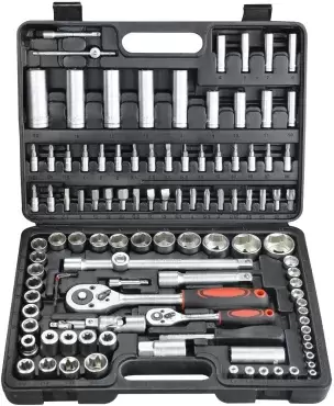 Pasta Conjunto de Ferramentas 107 peças ideais para transportar em nossos veículos.