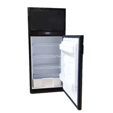 Frigorífico com compressor 12V 141 litros para caravana, autocaravana e autocaravana.