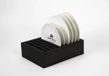 Organizador porta-placas Camp4 para 10 placas 33x25x10 cm, caravanas, autocaravanas, autocaravanas e 4x4 terrestres.