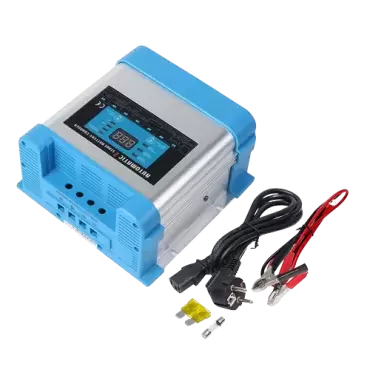 Carregador de bateria 20AH para baterias de Lítio, Ácido, Gel e AGM para caravanas, autocaravanas e autocaravanas.