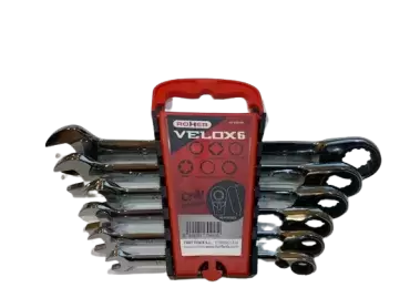 Conjunto combinado de catraca fixa + reversível, Roher Velox 6 de alta qualidade com 12 arestas.