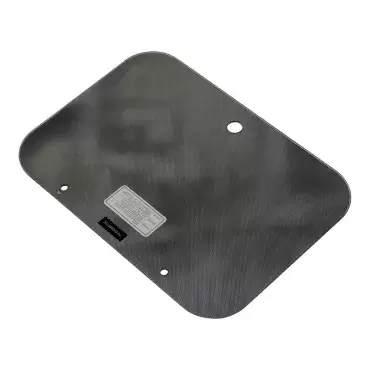 Tampa de vidro de substituição para cozinhas Dometic 424x297 em caravanas, autocaravanas e autocaravanas.