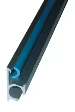 Perfil guia de alumínio de 2,5 m para carroçarias de autocaravanas, caravanas e autocaravanas. Ref. 901171