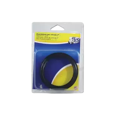 Junta de borracha da válvula de água cinza de 3" em blister