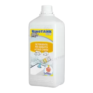 RinoTANK ECO. Detergente concentrado para tanques de águas cinzentas.