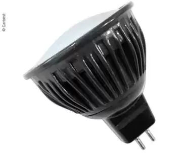 Lâmpada LED embutida 12v luz branca quente 3000 K para autocaravana, caravana e autocaravana