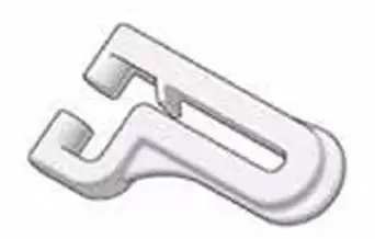 Fixação para guia de cortina flexível para caravanas, autocaravanas e autocaravanas.