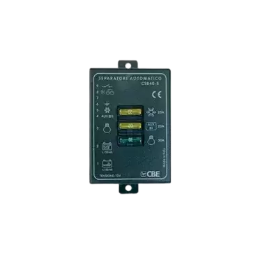 Separador automático de bateria CSB40/S alimentado pelo alternador