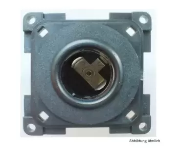 Tomada embutida de 12 volts 10A da linha Berker para caravana, autocaravana e autocaravana