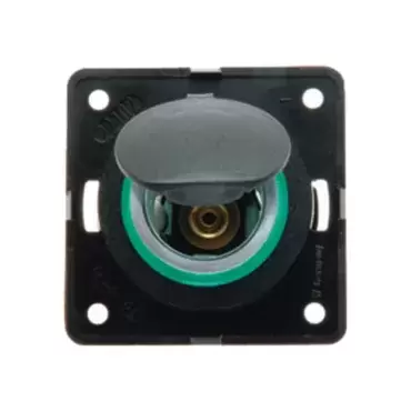 Tomada embutida de 12 volts com cobertura de linha Berker para caravana, autocaravana e autocaravana
