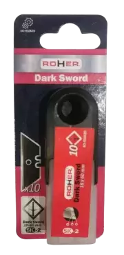 10 LÂMINAS TRAPEZOIDAIS 18X60MM SK2-DARK