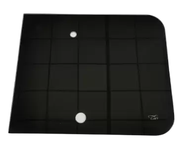 Tampa direita de substituição para cozinha de 2 bocas e pia Can FL1401 para caravanas, autocaravanas e autocaravanas