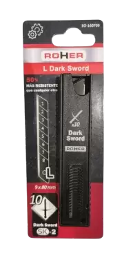 5 LÂMINAS DE CORTE TRAPÉZIO 25x125mm SK2-DARK 5