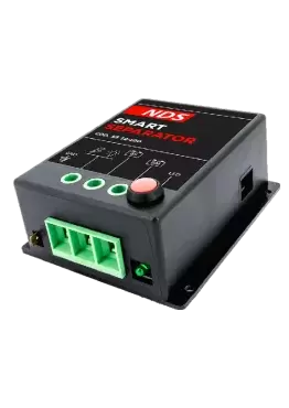 Smartseparator NDS Relé de prioridade automático para gestão de baterias de autocaravanas e autocaravanas.