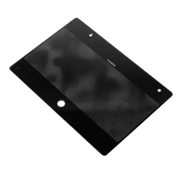 Tampa de vidro esquerda de substituição 403x275 mm para cozinha/pia Dometic em caravanas, autocaravanas e autocaravanas.