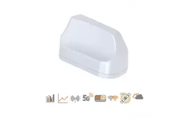 MIMO POYNTING Antena 5 em 1 de alto desempenho, branca, 2x LTE/5, 410-3800, 2x WiFi de 2,4,5 GHz, GPS para caravanas, autocaravanas e autocaravanas.