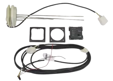 Unidade de controle de água limpa CBE para tanques de água de caravanas, autocaravanas e autocaravanas.