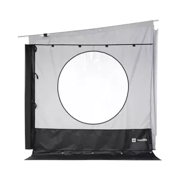  Painel lateral Scala L para toldos Thule, Fiamma e Dometic de 3m para autocaravanas, caravanas e autocaravanas