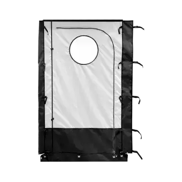 Porta frontal com porta universal Scala 1,10m para toldos Thule, Fiamma e Dometic a partir de 3m para autocaravanas, caravanas e autocaravanas