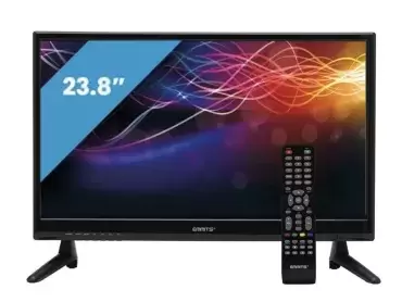 EMITE TELEVISÃO 12V 21,5'' D-LED DVB-T2 DVB S2 DOLBY.