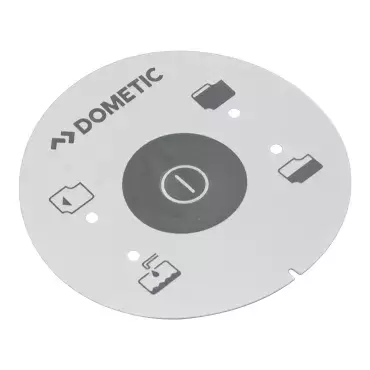 Indicador do painel de controlo da sanita Dometic para autocaravana, caravana e autocaravana