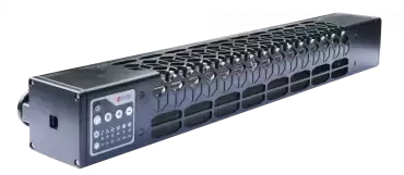 Ventilador multifuncional para uso exterior, exaustor de cozinha e contra embaciamento para caravanas, autocaravanas e autocaravanas.