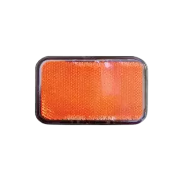 Refletor adesivo laranja 95x60 mm para autocaravana, caravana e autocaravana