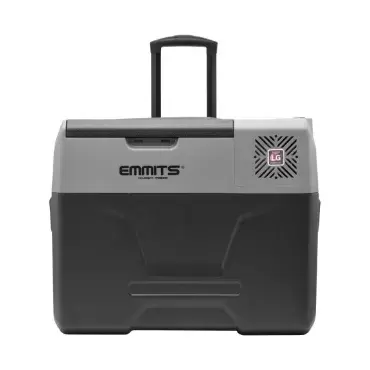 LG Emmits Compressor inverter 40 Litros Geladeira 12 e 24V, Bluetooth com rodas e alça de transporte, camping, motorhome, campista e 4x4 terrestre.