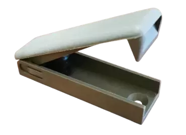 Retentor de portão Hymer cinza escuro original para autocaravana, caravana e autocaravana.