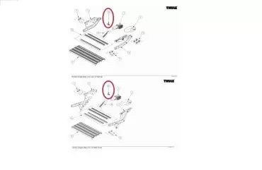 Eixo do motor de parafuso de engrenagem de substituição para degrau elétrico Thule para motorhome, caravana e campista