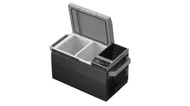 Geladeira portátil EcoFlow Glacier com balde de gelo de 12 V, 24 V para motorhomes, campers e veículos 4x4.