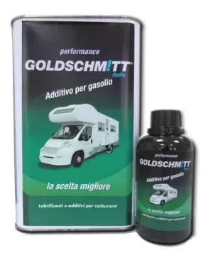 Aditivo diesel Goldschm¡tt especialmente para motorhomes, campers e veículos 4x4 overland.