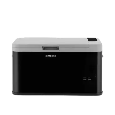 Refrigerador com compressor CA/CC Mestic Cool Box MCC-25 12V, para camping e caravanismo.