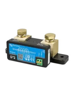 SmartShunt Victron 500A/50MV para motorhomes e campers.
