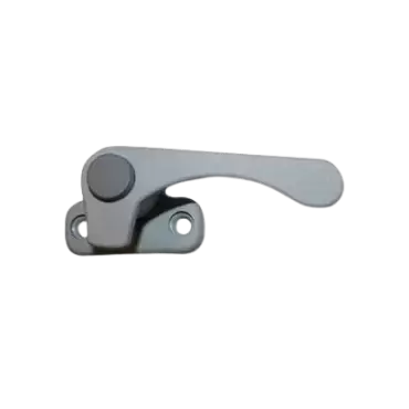 Fechadura de substituição para janela direita com botão de segurança para caravanas, motorhomes e campers.