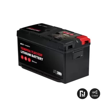 Bateria de lítio Dometic NDS TEMPRA TLBF 150AH para motorhomes e campers.