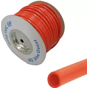 Tubo Jonh Guest rojo 12mm, rollo de 100 MT para instalaciones de agua en caravanas, autocaravanas y camper.