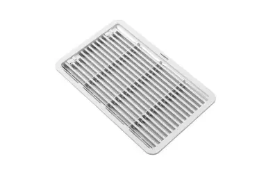 Grade externa branca para refrigerador Dometic LS330, ideal para caravanas, autocaravanas e furgões camperizados.