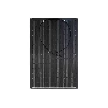 Panel solar semiflexible monocristalino BLUGY, 160W, 1200x673x3 mm, caravanas, autocaravanas y camper.