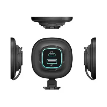 Toma extraplana de superficie USB tipo A y tipo C para caravanas, autocaravanas, camper y 4x4 overland.