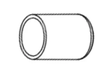 Recambio tapa de protección entrada de gas calentador de agua Imass.