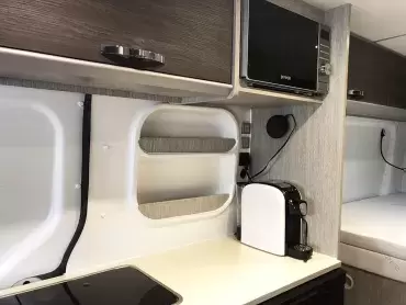 Panel lateral de cocina de recubrimiento y aislamiento para camper Ducato, Boxer y Jumper.