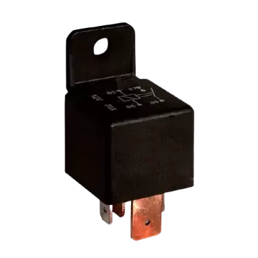 Relé de 12V com capacidade de contato de comutação de 70A para múltiplas aplicações.