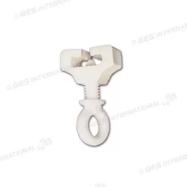 Gancho tipo STOP para cortinados e cortinas de caravanas, autocaravanas e autocaravanas.