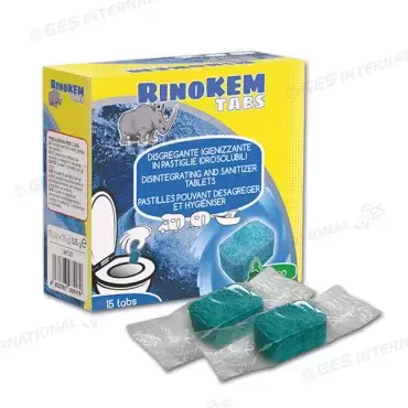 Pastilhas WC para caravanas, autocaravanas e autocaravanas.